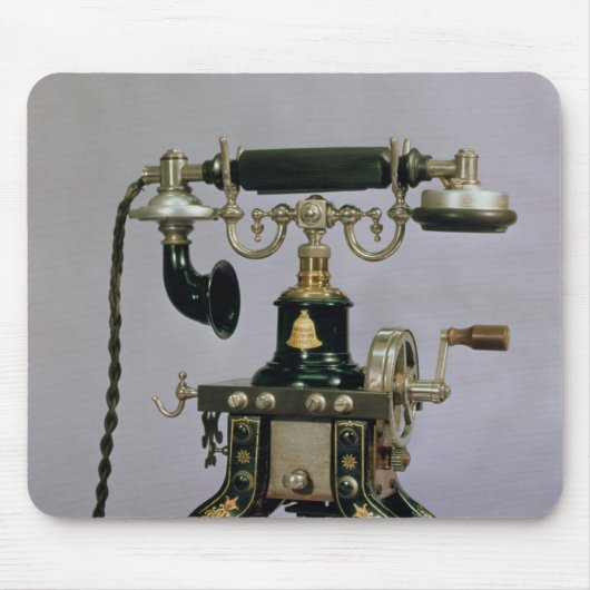 Telefon, nationaler Fernsprechdienst, USA, 1890 Mousepad (Vorne)
