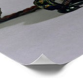 Telefon, Nationaler Telefondienst, USA, 1890 Poster (Ecke)