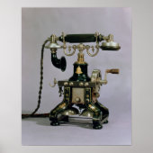 Telefon, Nationaler Telefondienst, USA, 1890 Poster (Vorne)