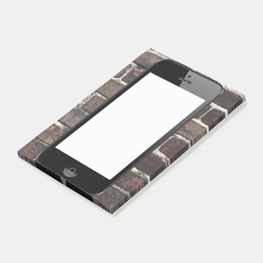 Telefon Post-it Klebezettel (angewinkelt)