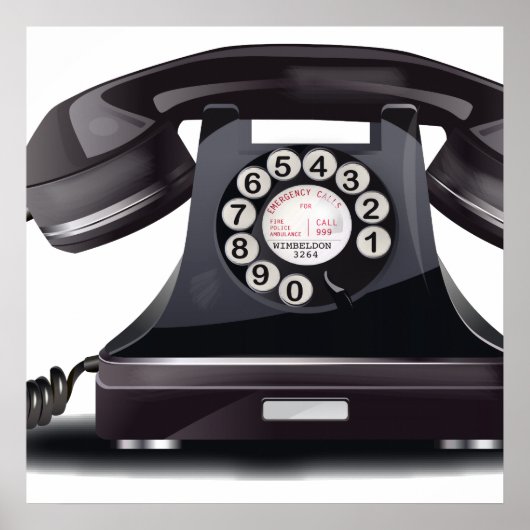 Telefon Poster (Vorne)