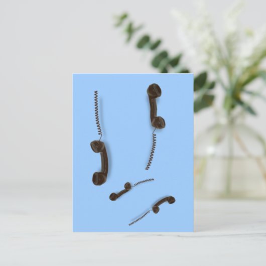 TELEFON POSTKARTE (Stehend Vorderseite)