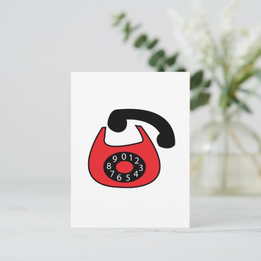 Telefon Postkarte (Stehend Vorderseite)