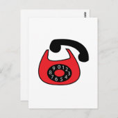 Telefon Postkarte (Vorne/Hinten)