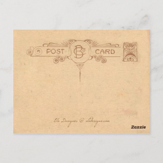 Telefon Postkarte (Rückseite)