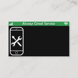 Telefon-Reparatur-Visitenkarten Visitenkarte