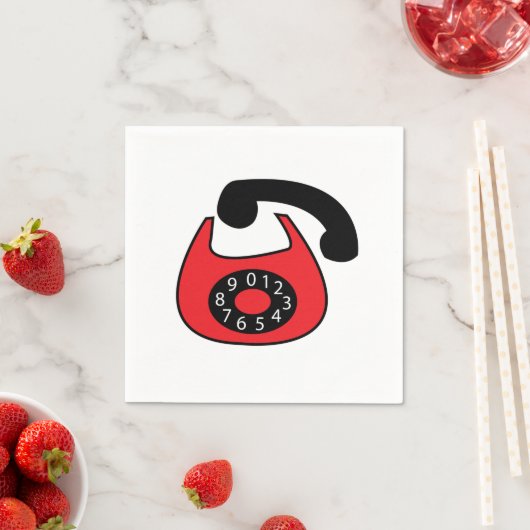 Telefon Serviette (Beispiel)