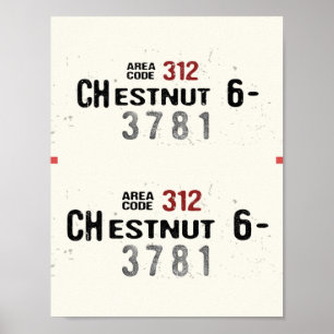 Telefon-Skala Betsy Poster