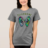 Telefon Tri-Blend-Shirt Tri-Blend Shirt (Vorderseite)