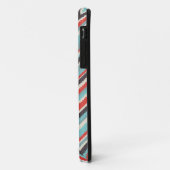Telefonabdeckung - aztekischer Zickzack Druck Case-Mate iPhone Hülle (Hinten/Links)