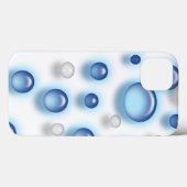 Telefonabdeckung - Blaue Blasen Case-Mate iPhone Hülle (Rückseite (Horizontal))