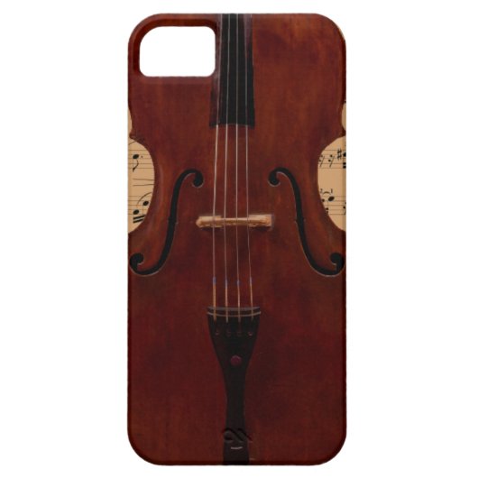 Telefonabdeckung - Kontrabass - Farbwahlen Case-Mate iPhone Hülle (Rückseite)