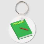 Telefonbuch Schlüsselanhänger (Rückseite)