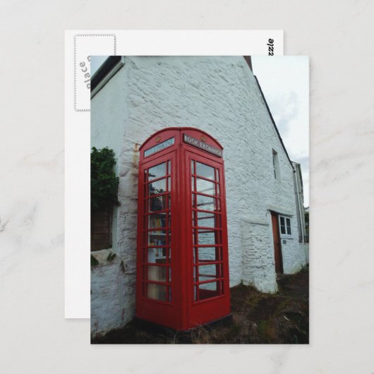 Telefonbuchbörse Postkarte (Vorne/Hinten)