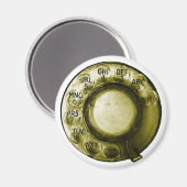 Telefondialer Magnet (Vorderseite/Rückseite)
