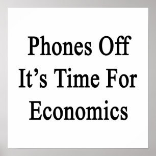 Telefone aus der Wirtschaft sind Zeit für die Wirt Poster
