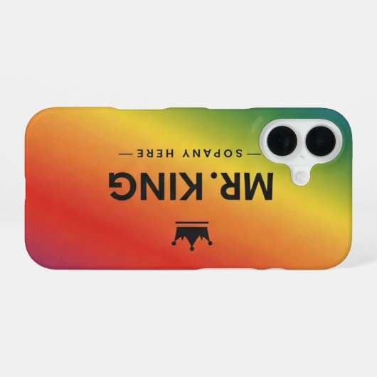 Telefone Fälle King Themes Geschäft iPhone 16 Hülle (Rückseite (Horizontal))