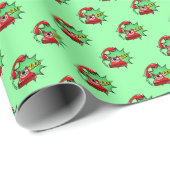 Telefone Muster: Mode Spaß Geschenkpapier (Rolleneckpunkt)