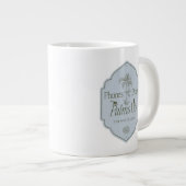 Telefone nach unten, Palmen nach oben - der weiße  Jumbo-Tasse (Vorderseite Rechts)