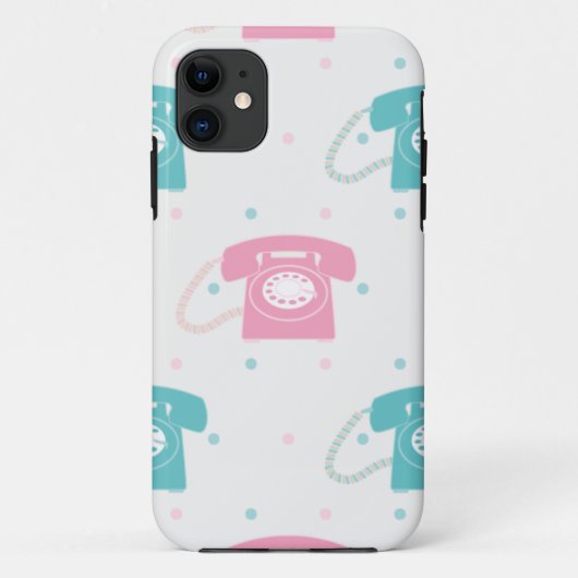 Telefone vintage Case-Mate iPhone hülle (Rückseite)