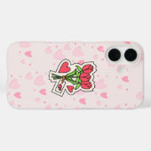 TELEFONFALL - ROSE MIT LIEBE Case-Mate iPhone HÜLLE (Rückseite (Horizontal))