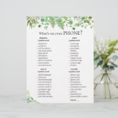 Telefonfrachtspiel 💍 Brautparty (Stehend Vorderseite)