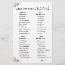 Telefonfrachtspiel 💍 Brautparty