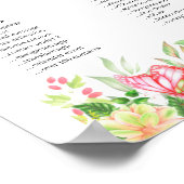 Telefonfrachtspiel 💍 Brautparty Poster (Ecke)