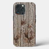 Telefongehäuse aus Not leidendem Holz Case-Mate iPhone Hülle (Rückseite)