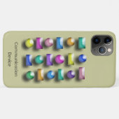 Telefongehäuse - Drei dimensionale Tasten Case-Mate iPhone Hülle (Rückseite (Horizontal))