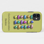 Telefongehäuse - Drei dimensionale Tasten Case-Mate iPhone Hülle (Rückseite (Horizontal))