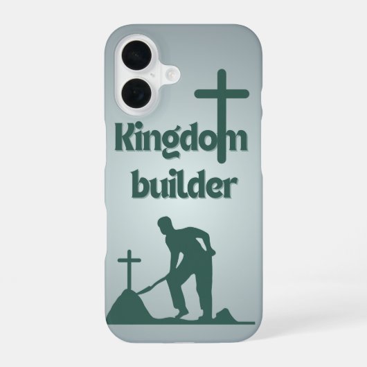 Telefongehäuse "Kingdom Builder" iPhone 16 Hülle (Rückseite)