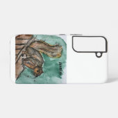 Telefongehäuse mit Bild eines Eichhörnchens Samsung Galaxy Hülle (Rückseite (Horizontal))