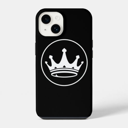 Telefonhülle mit Kronen iPhone Hülle (Rückseite)