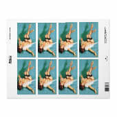 Telefonisch - Vintages Button-Up-Mädchen (Vorne)