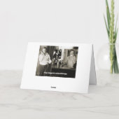 Telefonische Evolution Vintage Fotokarte Antike Karte (Rückseite)