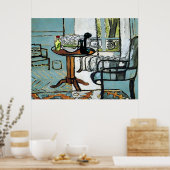 Telefonische Tabelle, Matisse-Stil Poster (Küche)