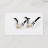 Telefonkabelkarte Visitenkarte (Rückseite)