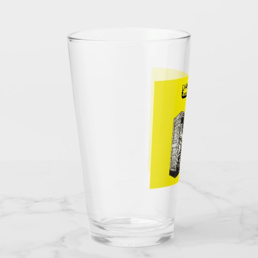 Telefonkabine Bar Bierglas Glas (Rechts)