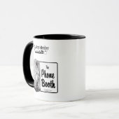 Telefonkabine Bar Coffee Cup Tasse (Vorderseite Links)