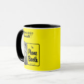 Telefonkabine Bar Coffee Cup Tasse (Vorderseite Links)