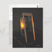 Telefonkabine Bar Postkarte (Vorne/Hinten)