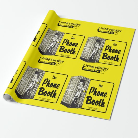Telefonkabine Bar Wrapper Geschenkpapier (Ungerollt)
