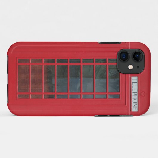 Telefonkabine Case-Mate iPhone Hülle (Rückseite (Horizontal))