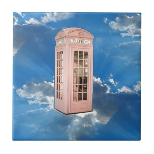 Telefonkabine Fliese (Vorderseite)