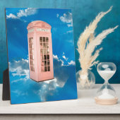 Telefonkabine Fotoplatte (Seite)