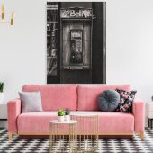 Telefonkabine Nr. 32 Leinwanddruck (Insitu (Wohnzimmer))