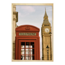 Telefonkabine und Turm des Big Ben