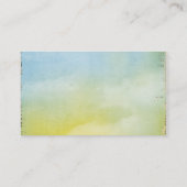 Telefonkarten Telefonnummerkarte (Rückseite)