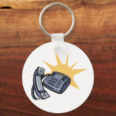 Telefonkommunikation Schlüsselanhänger